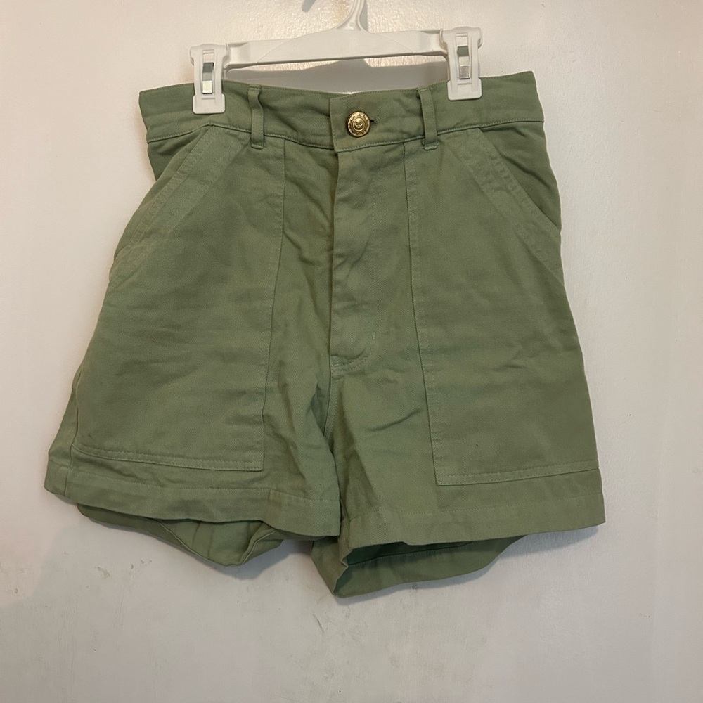 Big Bud Press Work Shorts - Sage - S